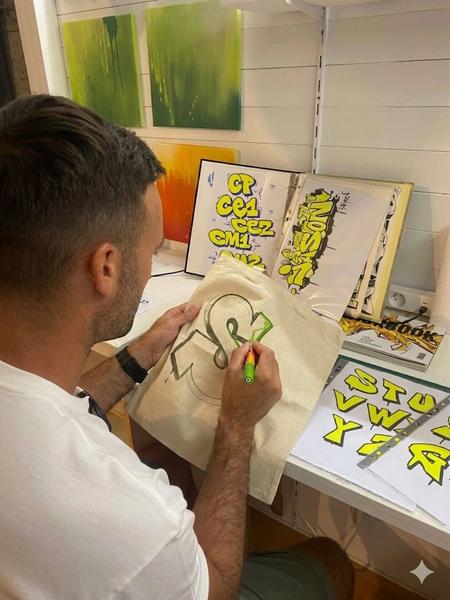 Graffiti Tote Bag Customization
