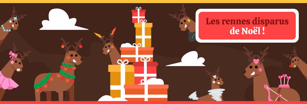 Jeu de piste interactif de Noël 