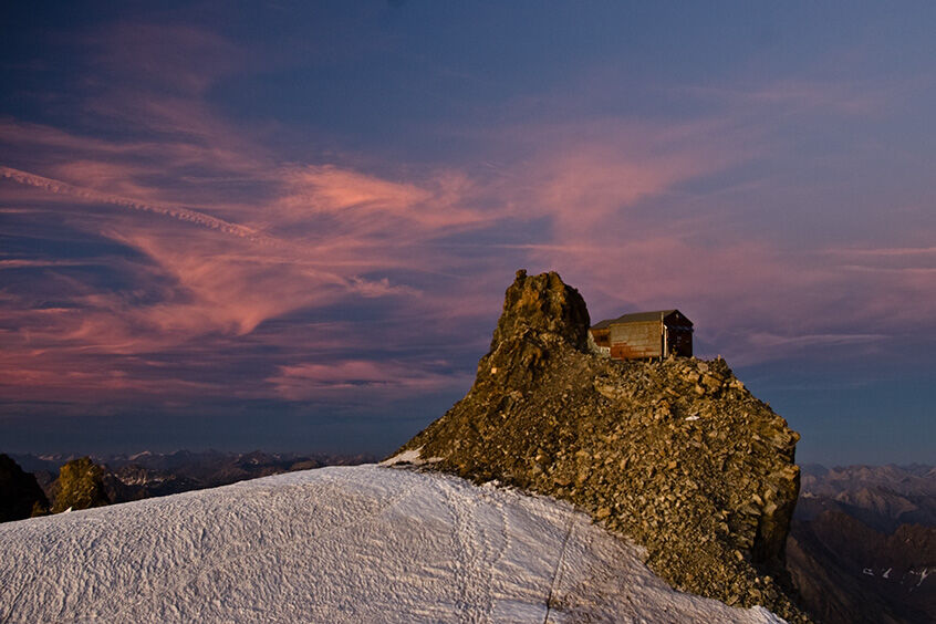 Itinéraire d'alpinisme, le rocher de l'Aigle - La Grave
