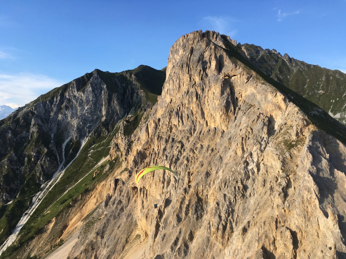 Vue d'une montagne