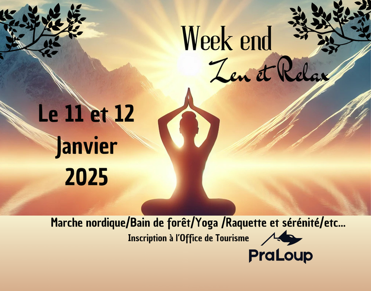 Zen & Relax Du 11 au 12 janv 2025