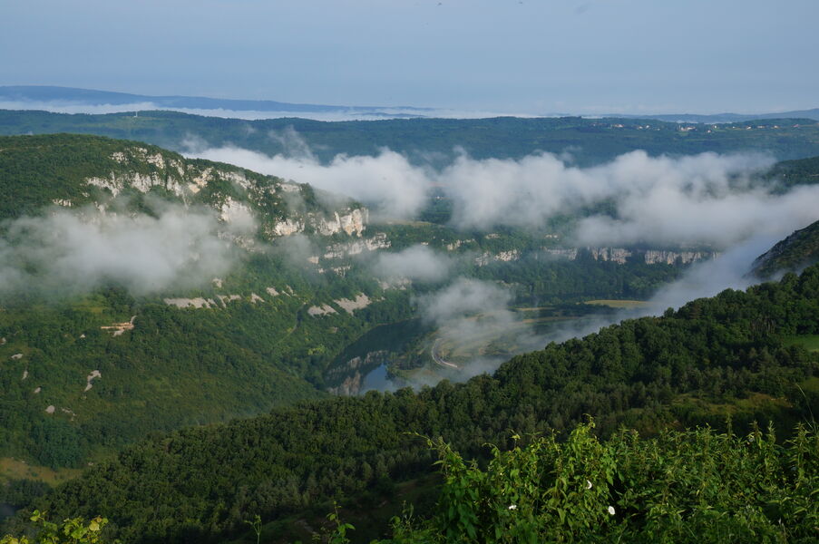 Vallée nuages
