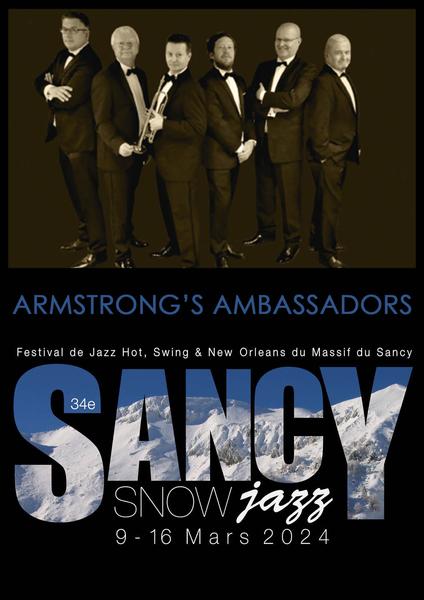 Concert Armstrong's Ambassadors - Festival Sancy Snow Jazz