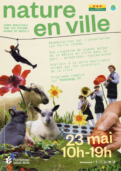 Affiche de l'évènement Nature en ville à Fontenay 