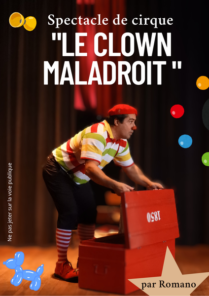 http://Spectacle%20de%20cirque%20Le%20Clown%20Maladroit