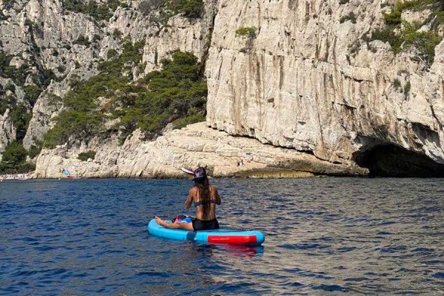 Stand Up Paddle Calanques Cassis : Port-Miou, Port-Pin, En-Vau