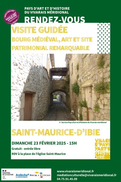Visite guidée de Saint-Maurice-d'Ibie