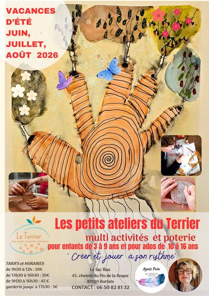 Les petits ateliers du Terrier pour enfants et ados