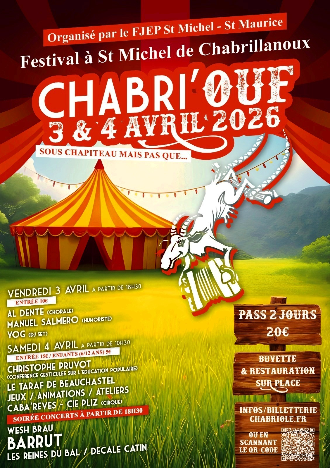 Affiche de la 4ème édition du festival '