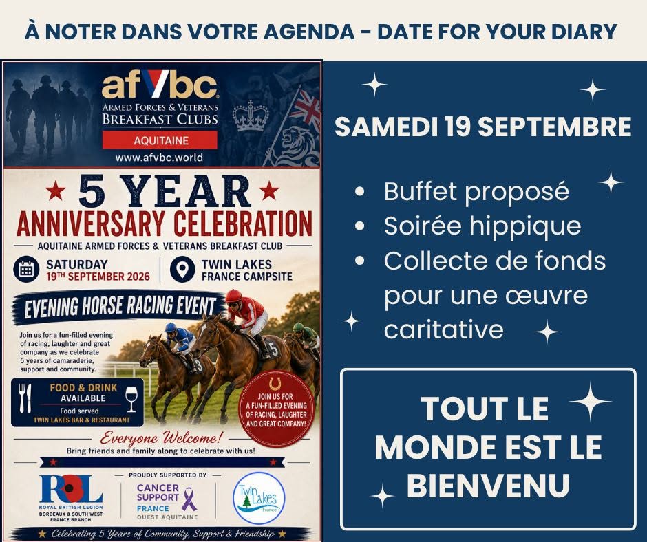 Anniversaire du Club des Véterans à Twin Lakes