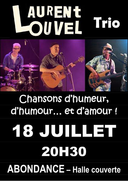 CONCERT GRATUIT TRIO LAURENT LOUVEL_Abondance