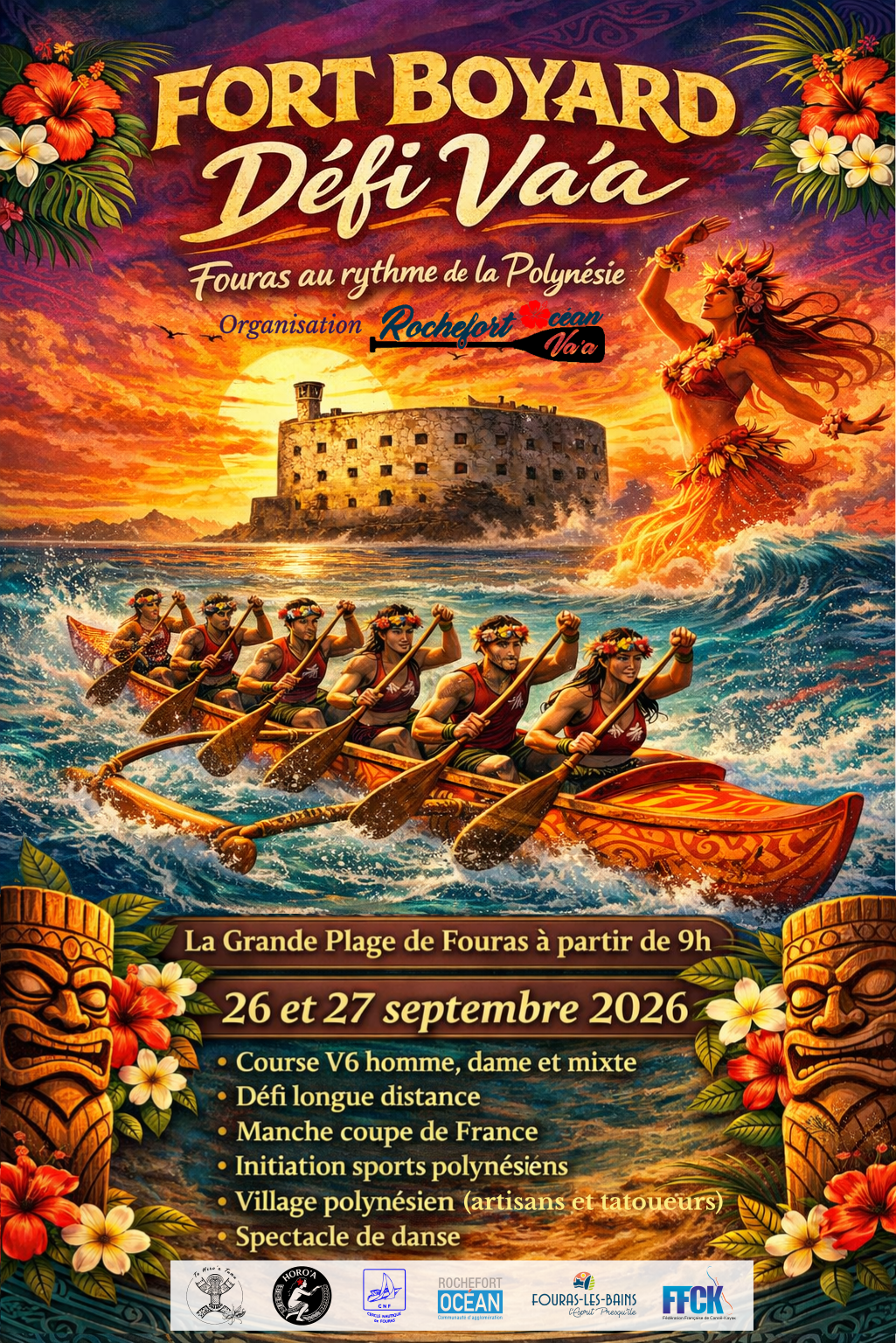 Fort boyard défi Va'a