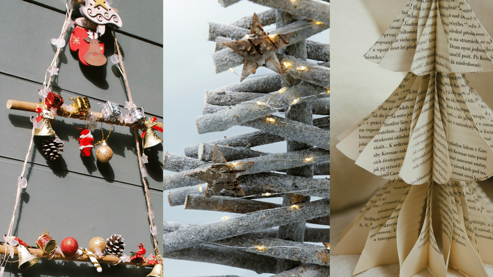 Atelier : créer un sapin de noël en récup et recyclage