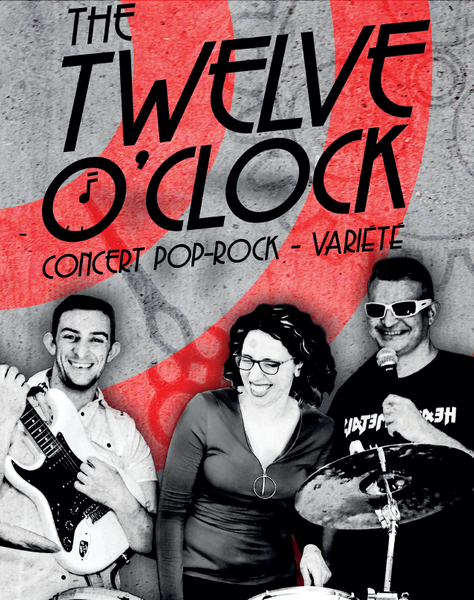 Concert Pop-Rock années 60-80 : The 12 o'clock cover