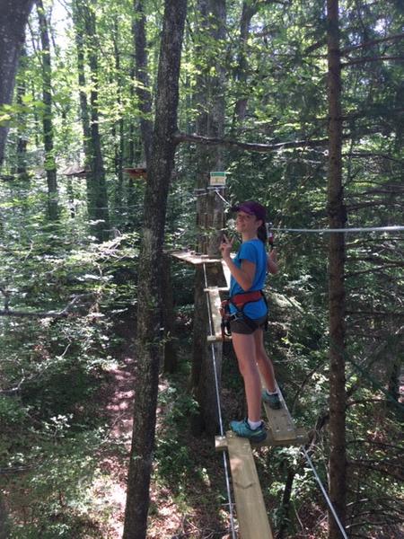 Parcours accrobranche