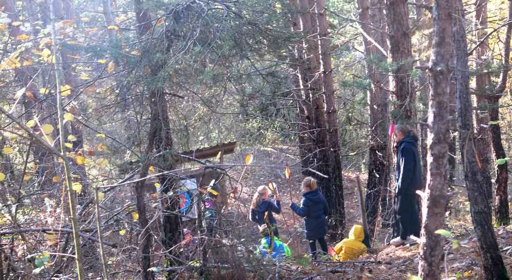 Activités dans la nature en famille, à proximité du village d'Avers