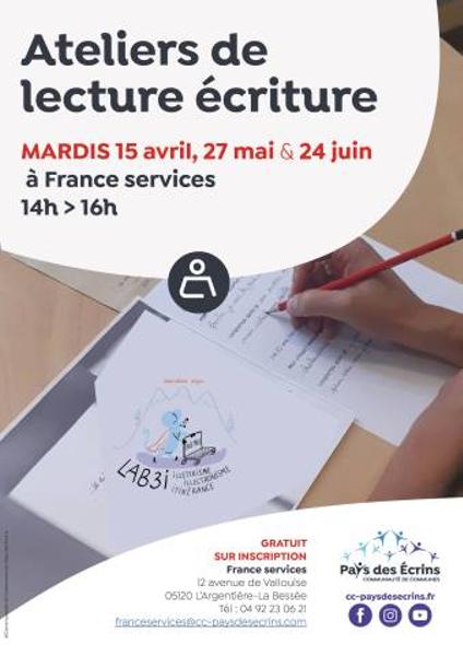 Atelier de lecture-écriture_L'Argentière-la-Bessée