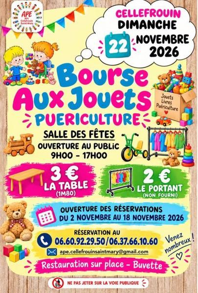 Bourse aux jouets