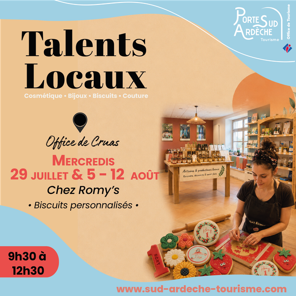 A la découverte des Talents locaux : Terroir & Artisan à Cruas_Cruas