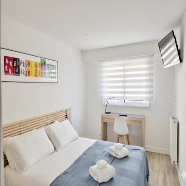 chambre lit double queen size