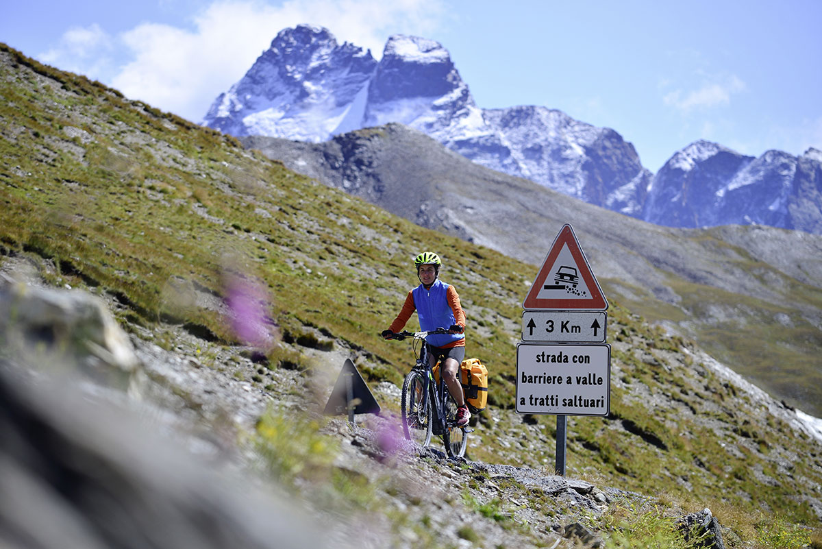 Arrivée au Col Agnel