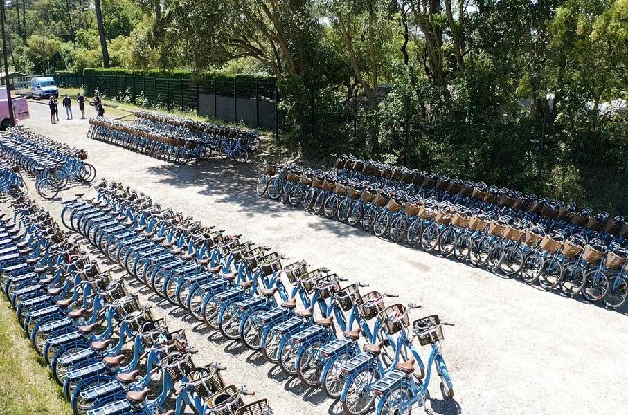 Flotte de vélos