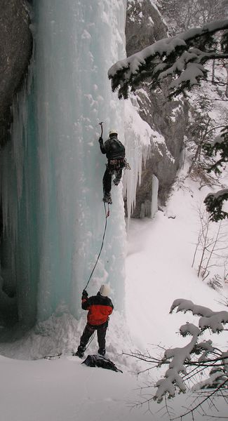 Cascade de glace