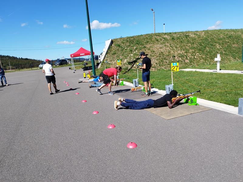 Initiation Biathlon ESF des Plans d'Hotonnes