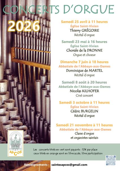 Concert d'orgue et compagnie