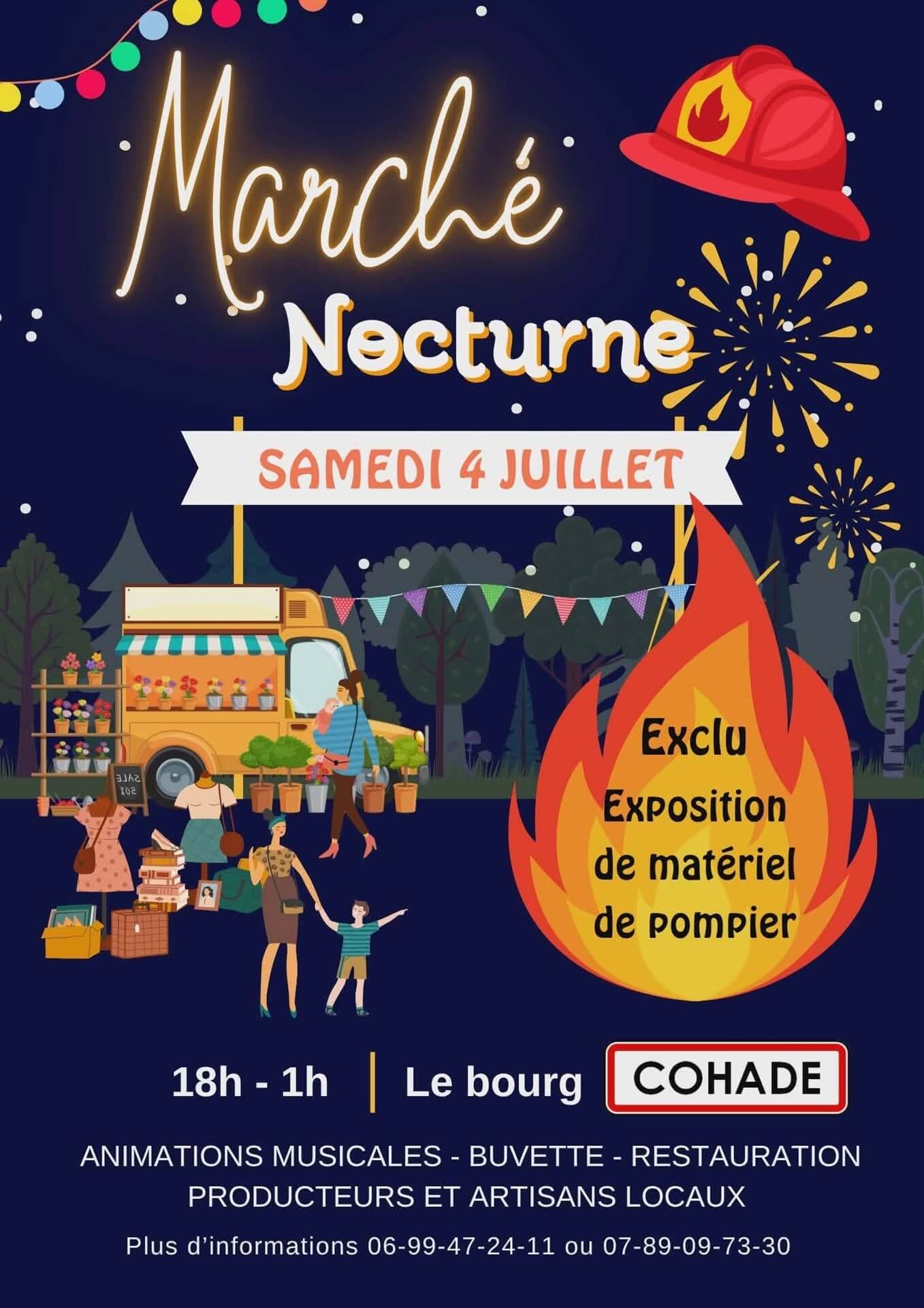 Marché nocturne Cohade