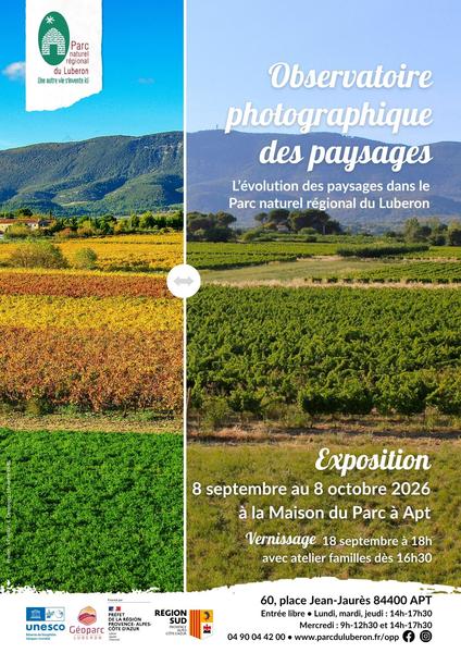 Exposition "Observatoire photographique des paysages"_Apt