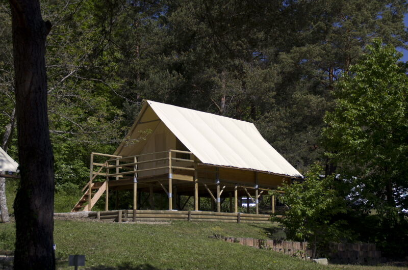 Tente trappeur Solstice- Camping de la Plage - Alpes, Vercors et Trièves
