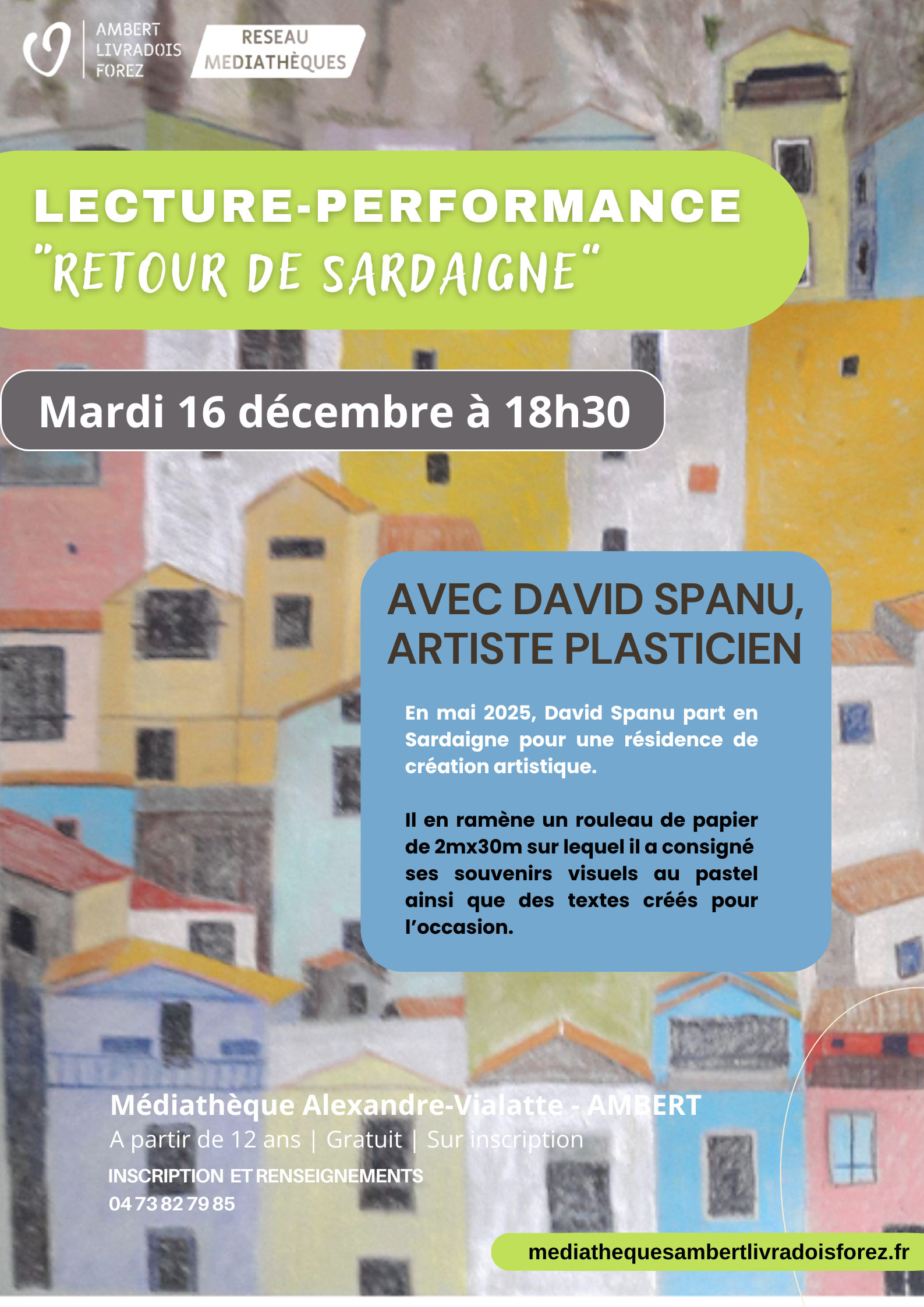 Retour de Sardaigne – Exposition de David Spanu // Ambert