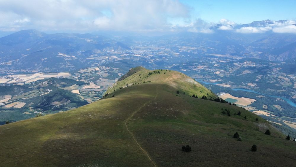 Le chatel vue du ciel