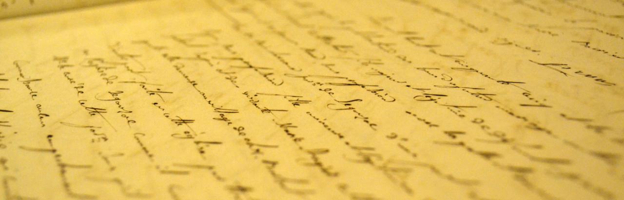 Jeudi, c'est paléographie !