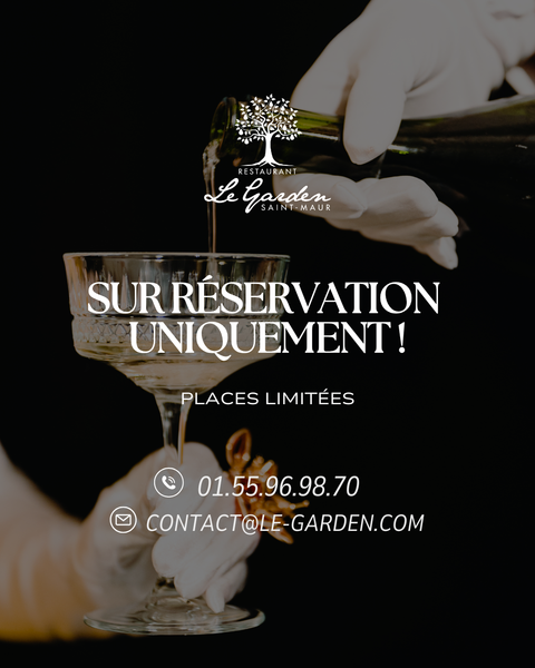 Affiche réservation uniquement 
