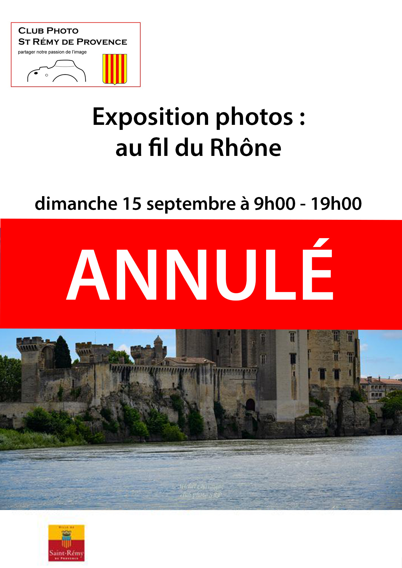 [ANNULÉ] Exposition photos : Au fil du Rhône