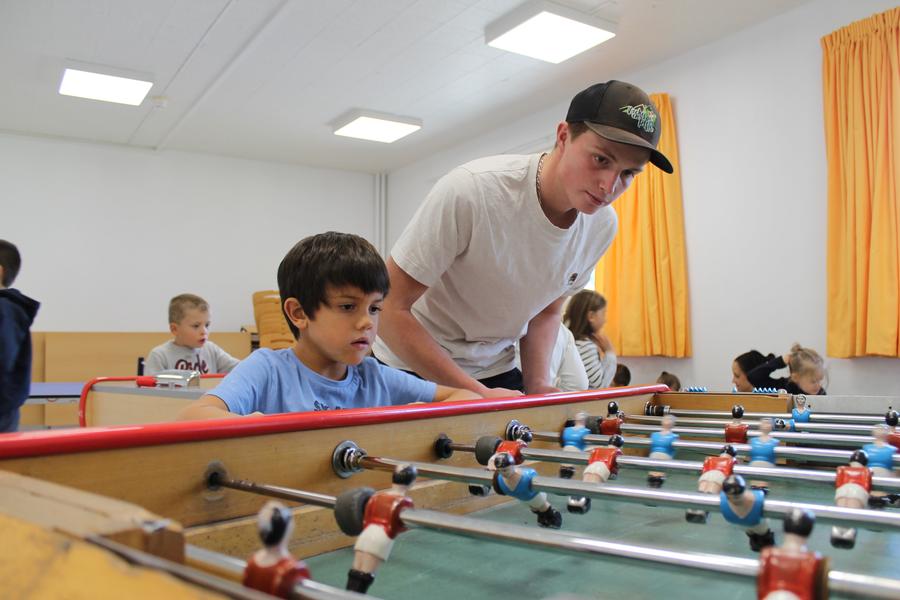 Une salle de jeux Une salle de jeux