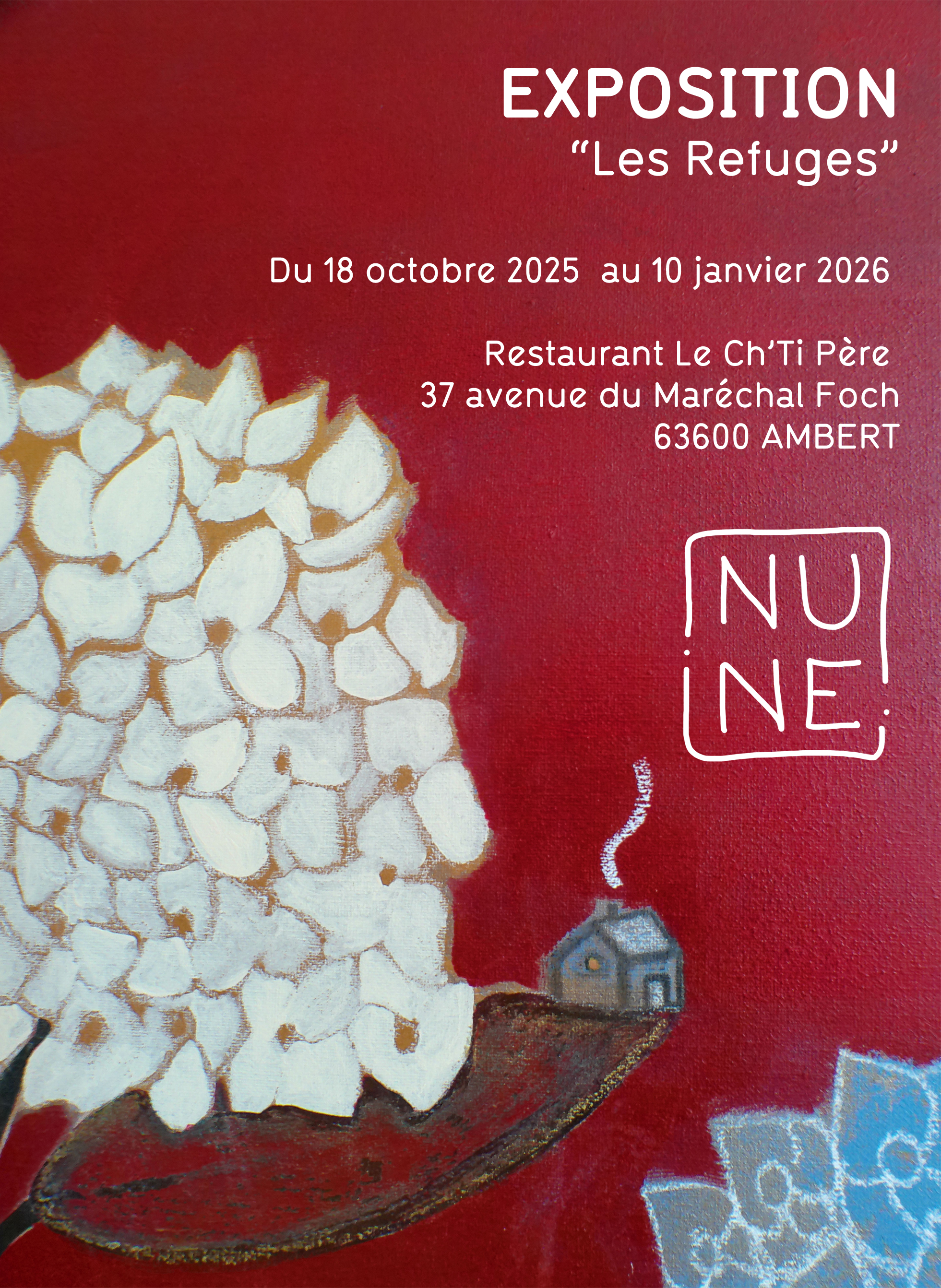 Exposition de peinture NuNe // Ambert