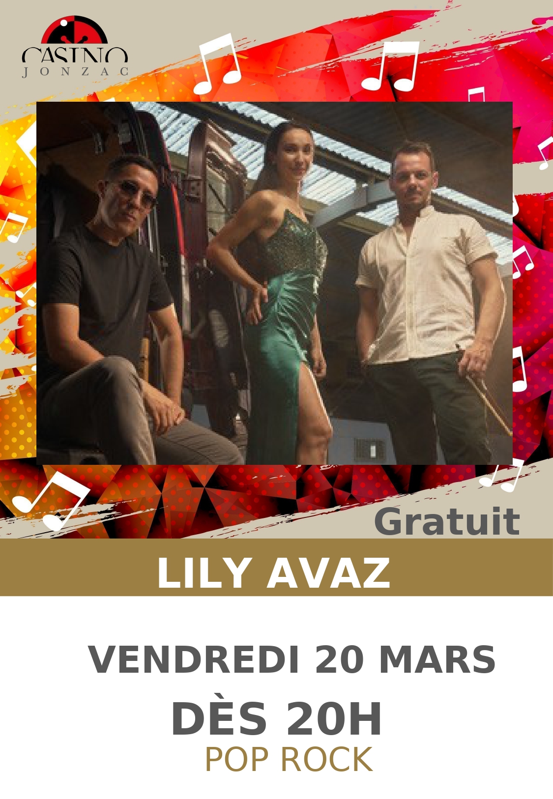 Concert Lily Avaz au Casino