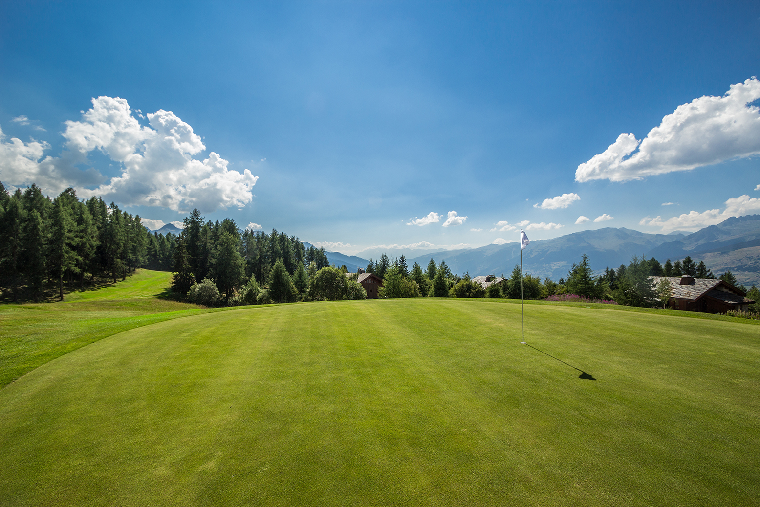 The golf of Les Arcs