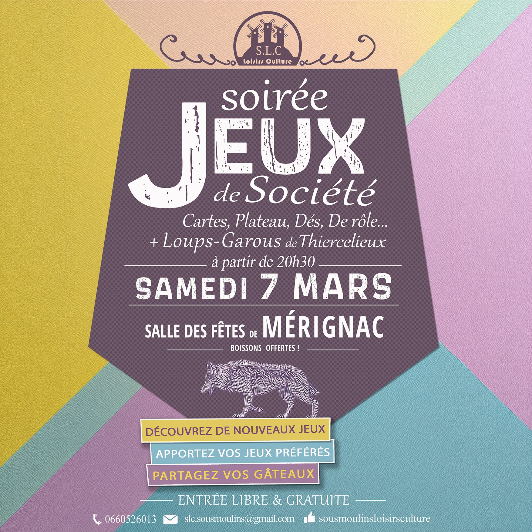 Soirée jeux de société