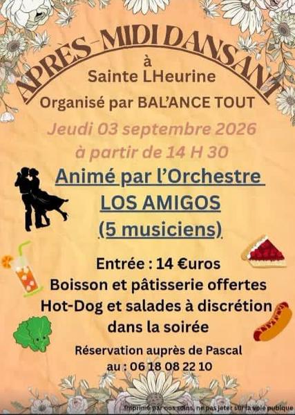 Après-midi dansant
