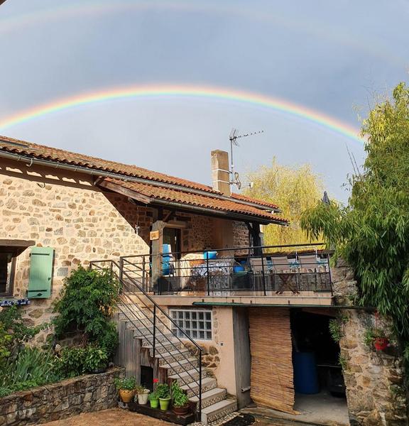 Grand gîte \'La Mamounière\' à St-Jean-la-Bussière - maison de vacances 4 chambres (Rhône, Beaujolais vert, Près du Lac des sapins).