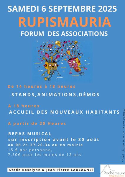 Rupismauria forum des associations_Rochemaure