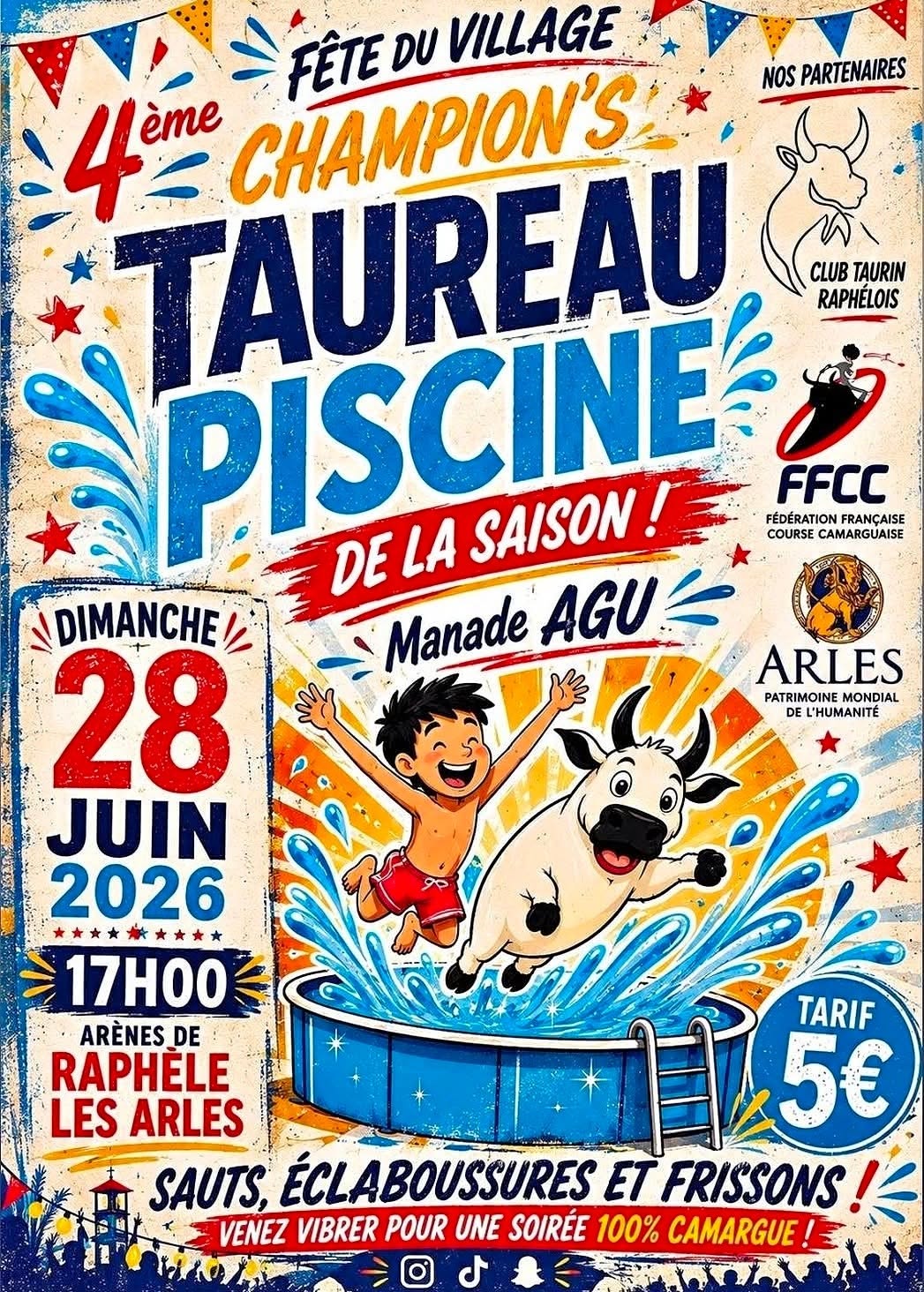 Toro-piscine à Raphèle
