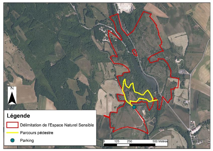 Plan de situation du site