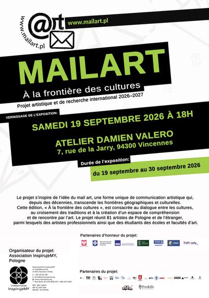 Affiche exposition Mail Art 