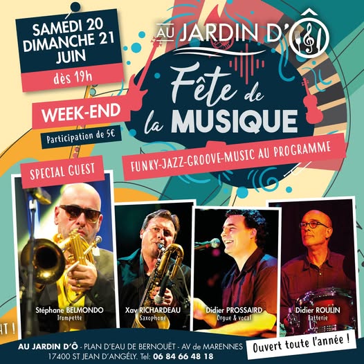 Fête de la Musique  - Jardin d'ô