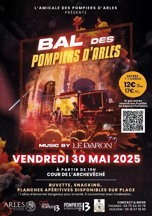 Bal des pompiers d’Arles